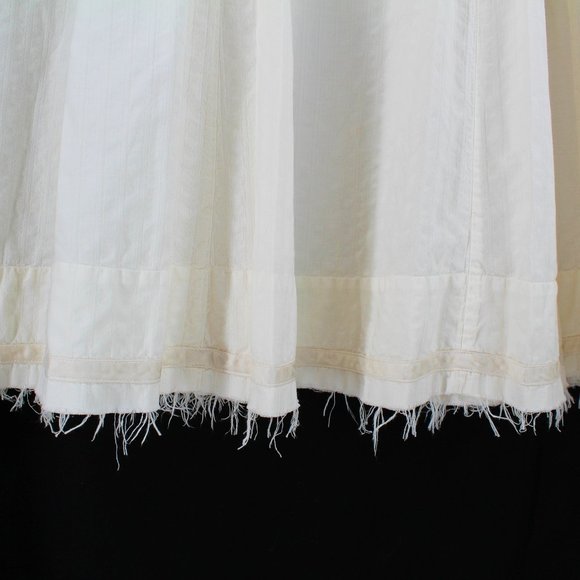 Gary Graham Sleeveless Dress 2006 Button Up Midi Pleated Vintage Cut High Neck S - Picture 11 of 16